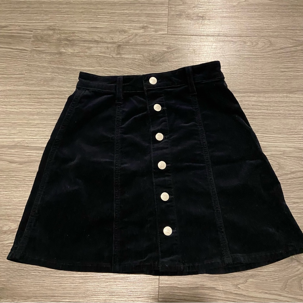 Alexa Chung for AG Velvet Skirt size 26